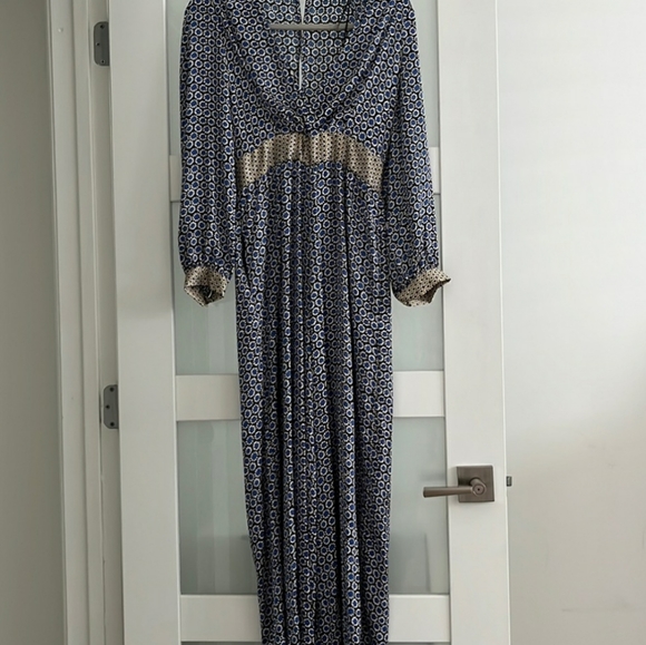💫 SOLD 💫 ZARA: Kimono Boho Satin Jumpsuit. NWOT - Picture 5 of 7